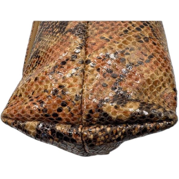 HAMMITT VIP Satchel • Centerpiece Snake • EUC • Shoulder or Crossbody - Picture 14 of 16